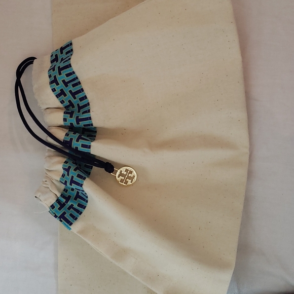 Tory Burch Weston Full Logo Thong Sandal *With Storage Bag* - Picture 8 of 9